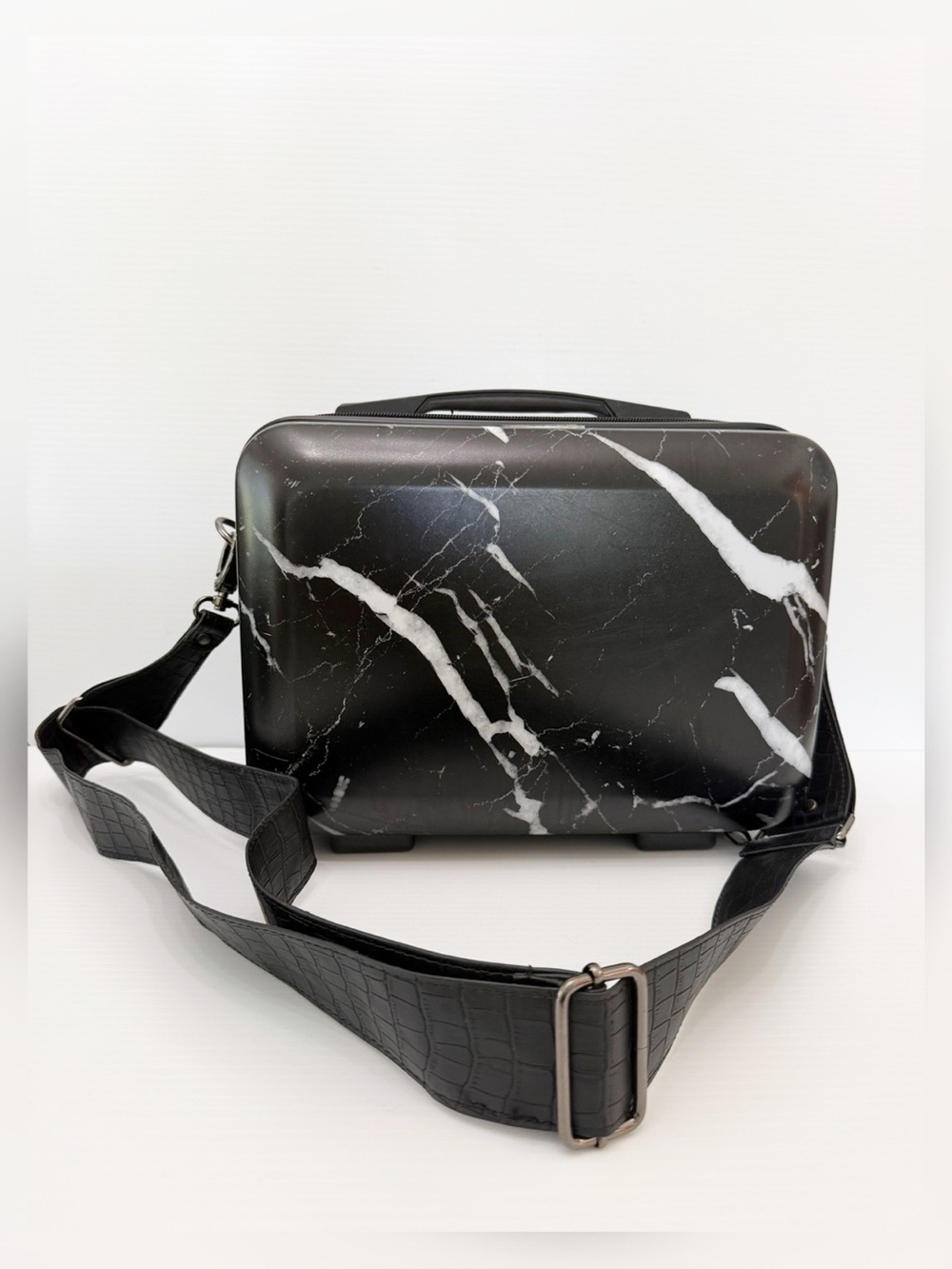 Calpak Hardside Vanity Travel Case Midnight Marble